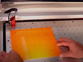 Trotec Adds Blazer Orange Laser Mask to its Growing Materials Line