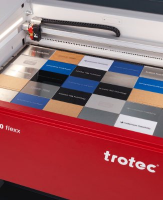 January Materials Deal: Get up to 50% off select Trotec materials through January